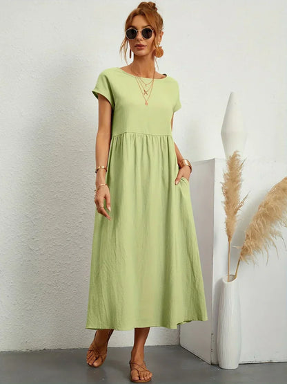 Elodie | Effortlessly Flowing All-Day Midi (Black)