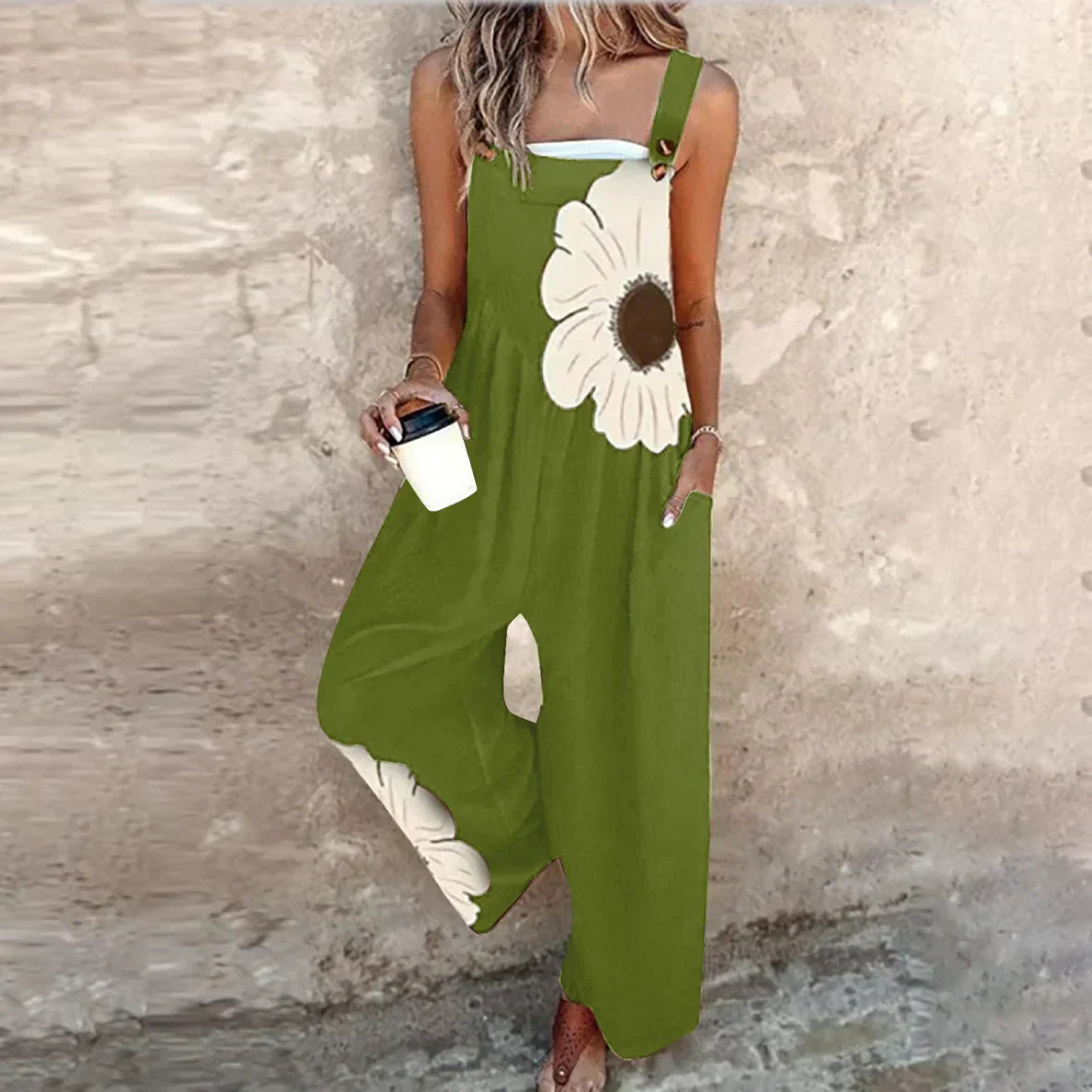 Beverly | Printed Comfort Jumpsuit
