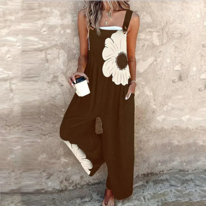 Alberta | Printed Comfort Jumpsuit