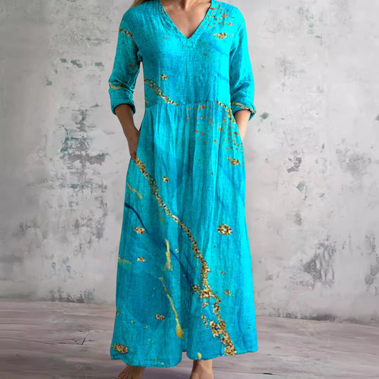 Willow | Flattering Floral Summer Maxi Dress