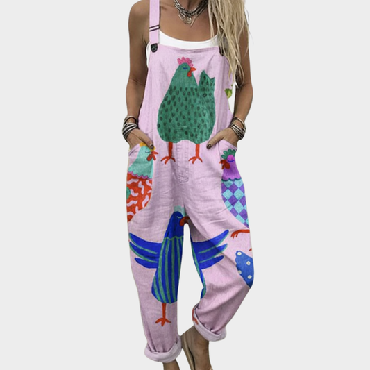 Eleanor | Printed Comfort Jumpsuit