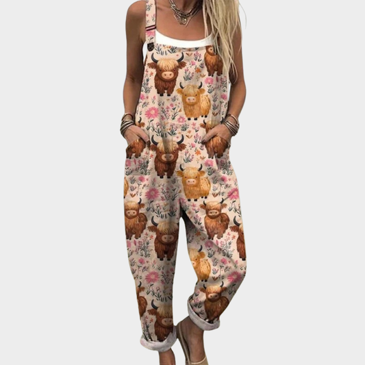 Connie | Printed Comfort Jumpsuit