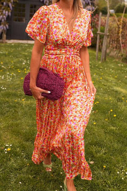 Mia | Flattering Printed Maxi Dress