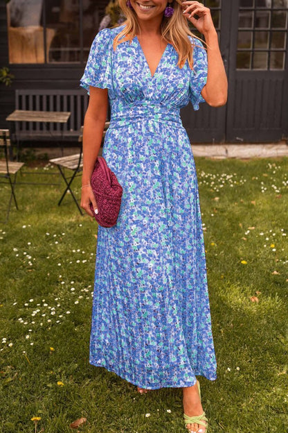 Mia | Flattering Printed Maxi Dress