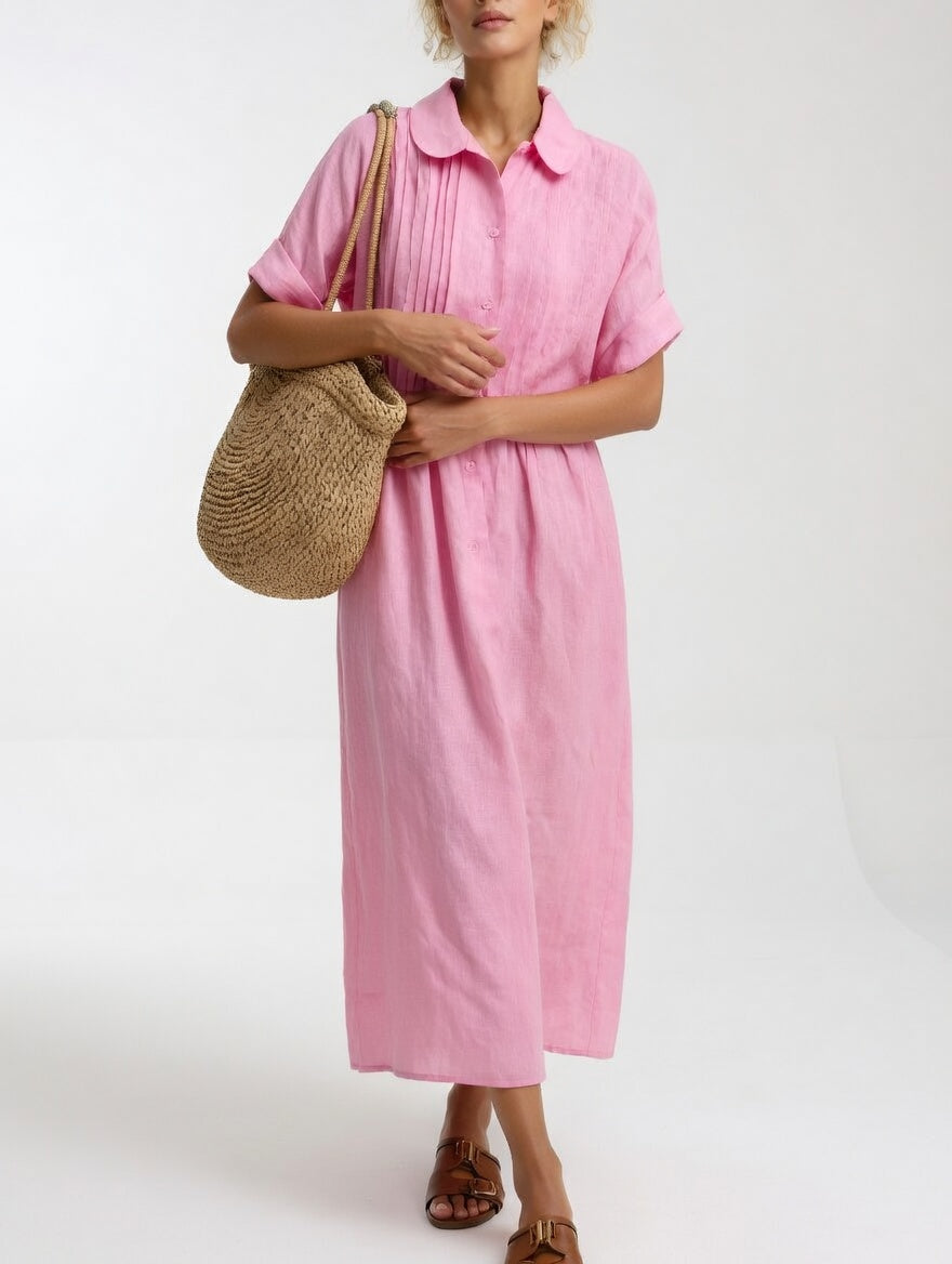 Lysandra | The Breezy All-Day Shirt Dress