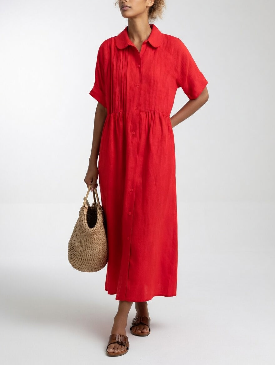 Lysandra | The Breezy All-Day Shirt Dress