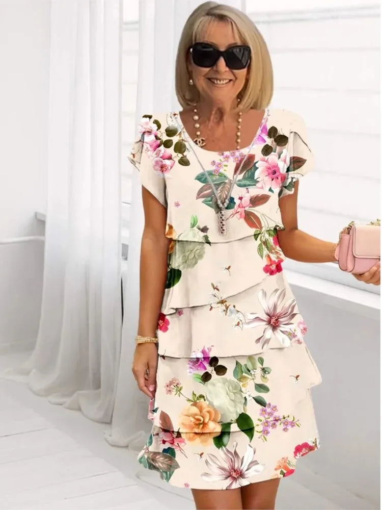 Helena | Quietly Elegant Ruffle Dress