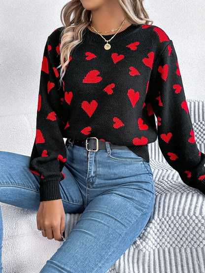 Roseline™ | Pull Cœur Tendre