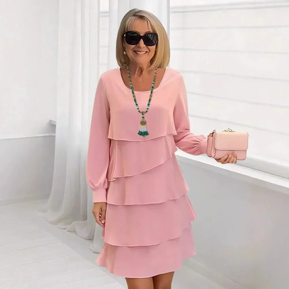 Margaret | Gently Flattering Long Sleeve Dress