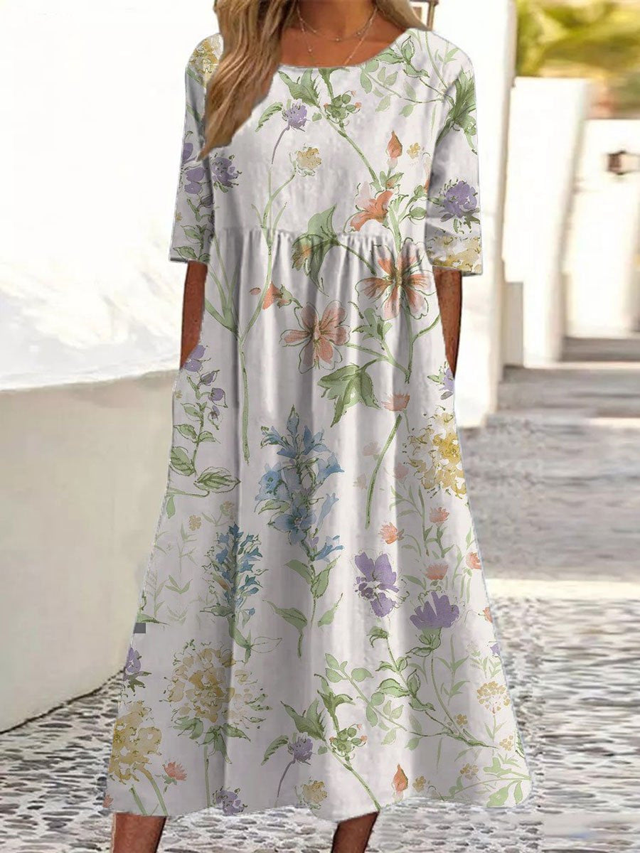 Clara | Relaxed Midi Dress