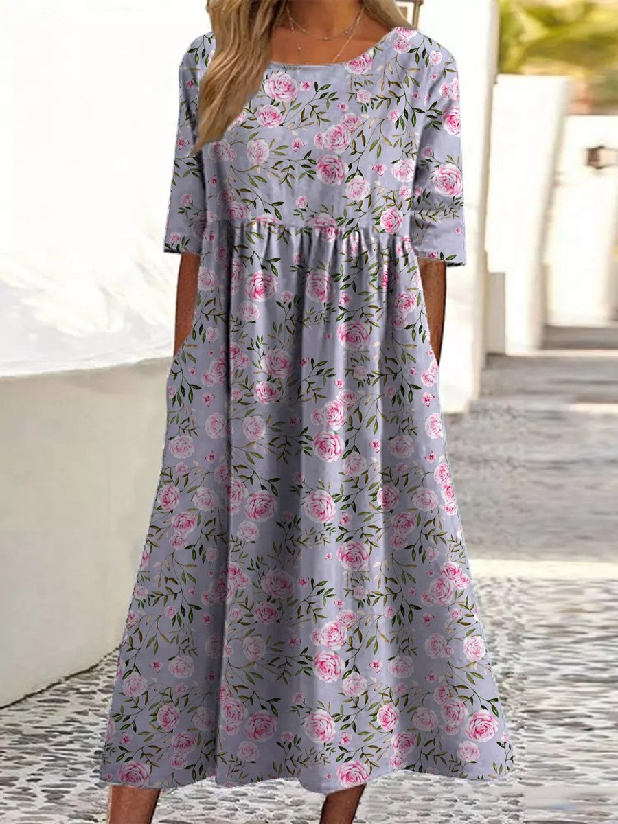 Clara | Relaxed Midi Dress