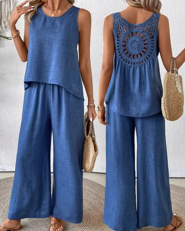 Rivelle | Relaxed Sleeveless Set