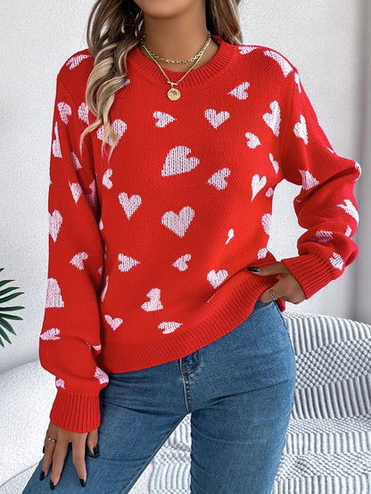 Roseline™ | Pull Cœur Tendre