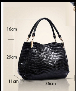 Grace | Crocodile Shoulder Bag