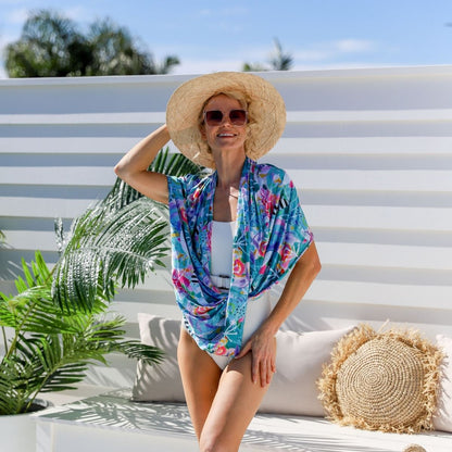 Sun Wrap UPF50+, The Mighty Jungle by Deb McNaughton