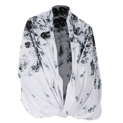 Sun Wrap UPF50+, Midnight Blossoms