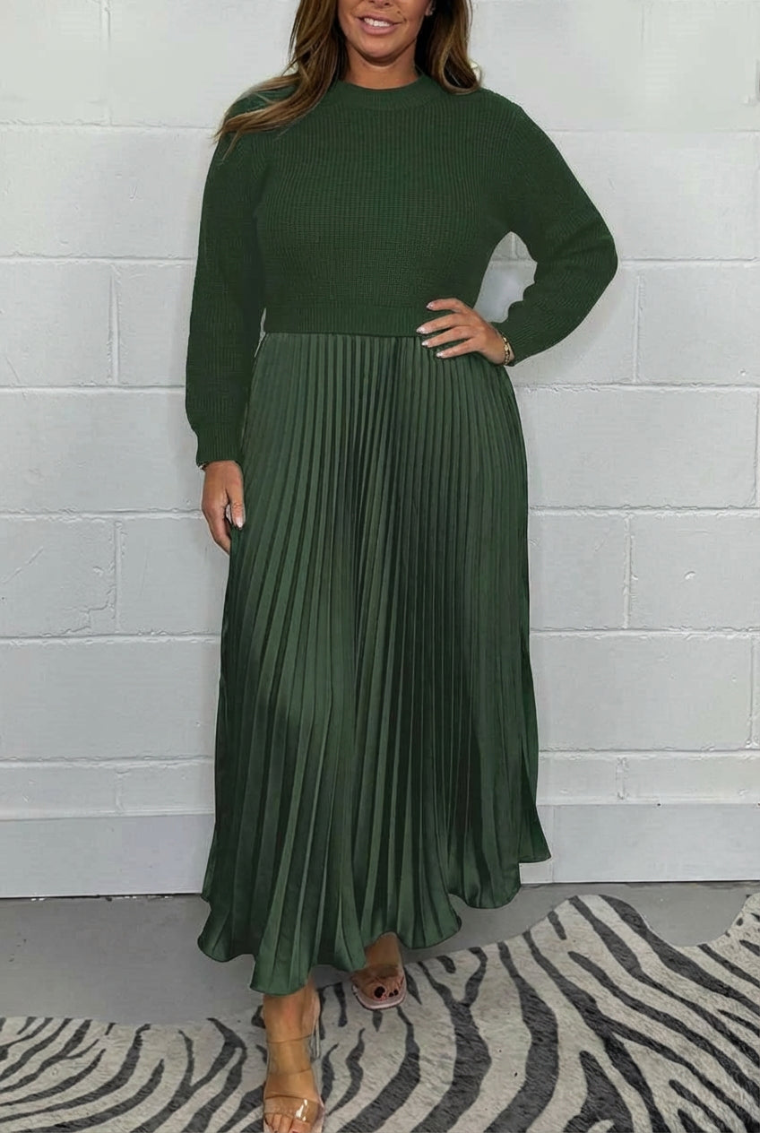 Claudia | Layered Sweater Dress