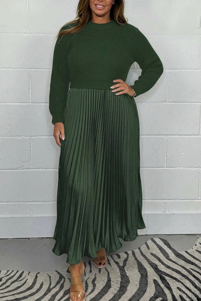 Claudia | Layered Sweater Dress