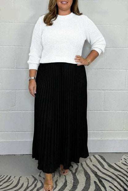 Claudia | Layered Sweater Dress