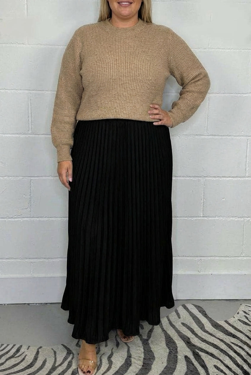 Claudia | Layered Sweater Dress
