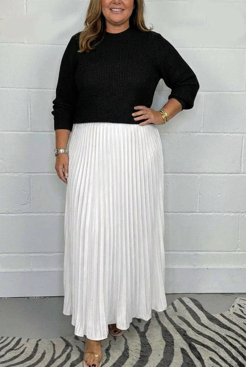 Claudia | Layered Sweater Dress