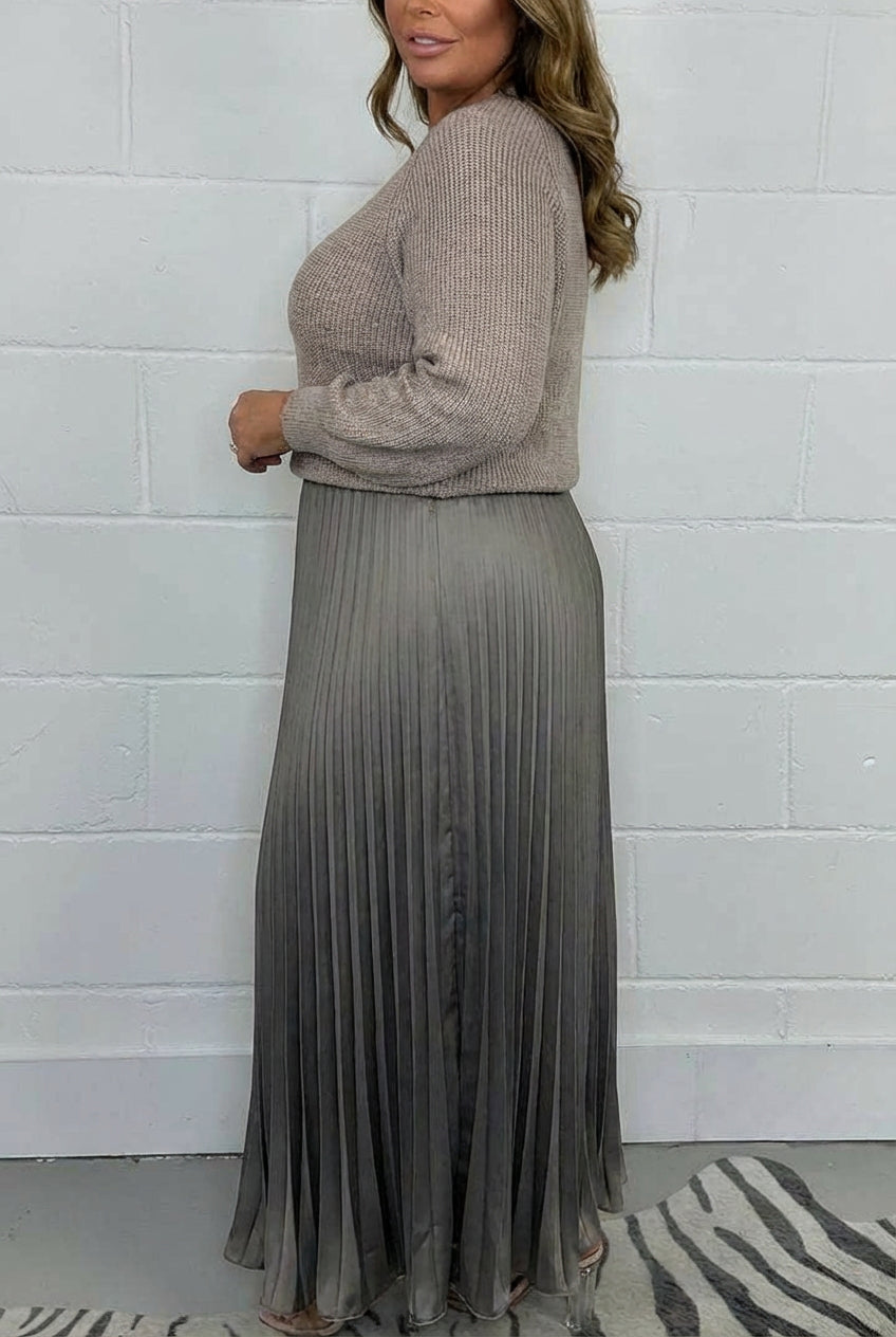 Claudia | Layered Sweater Dress