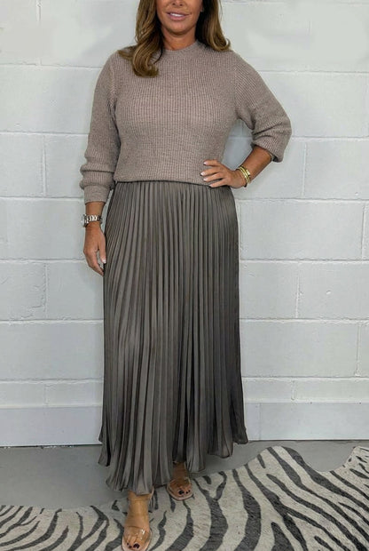 Claudia | Layered Sweater Dress