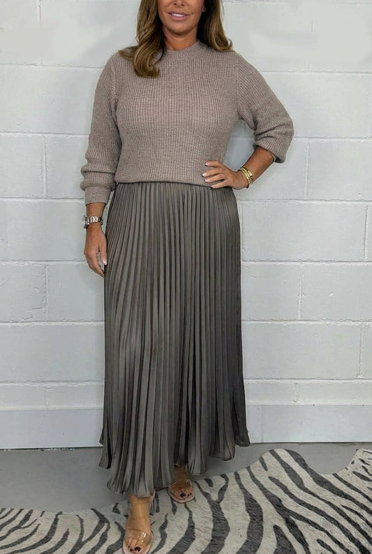 Claudia | Layered Sweater Dress