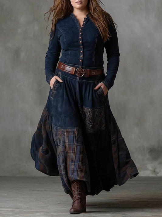 Leonora | Vintage Belted Dress
