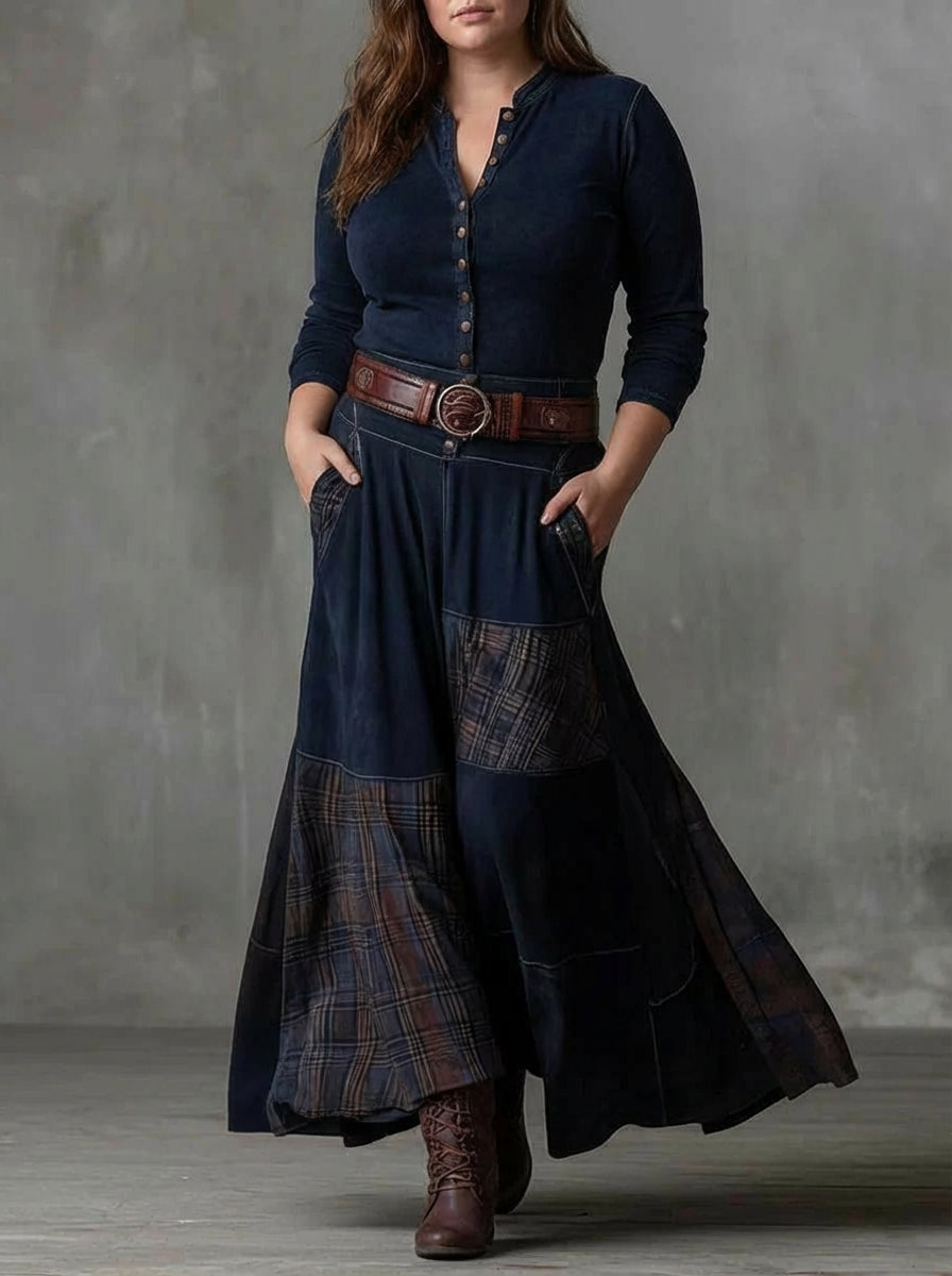 Leonora | Vintage Belted Dress