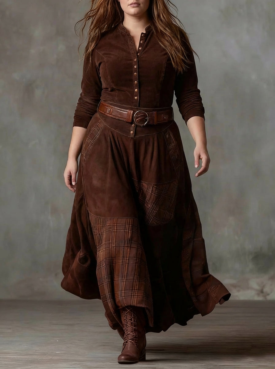 Leonora | Vintage Belted Dress