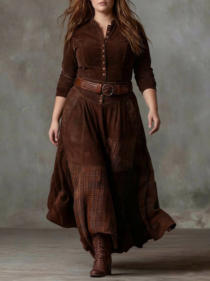 Leonora | Vintage Belted Dress