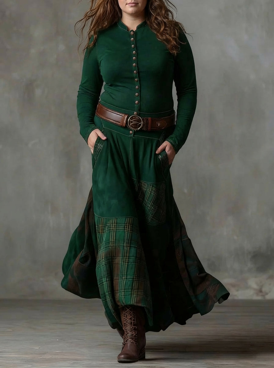 Leonora | Vintage Belted Dress