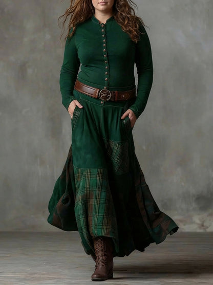 Leonora | Vintage Belted Dress