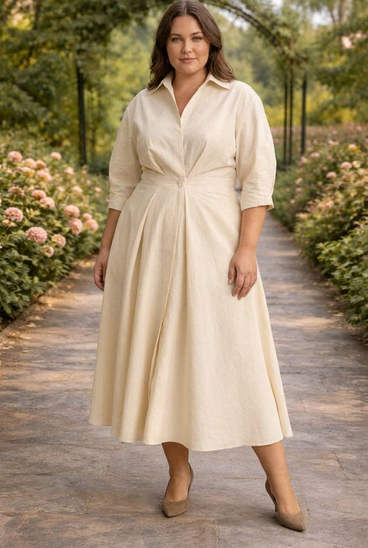 Monroe | Flattering Flowing Wrap Dress