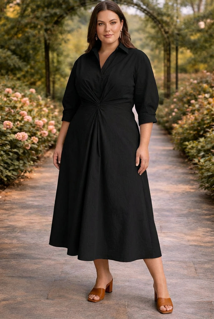 Monroe | Flattering Flowing Wrap Dress