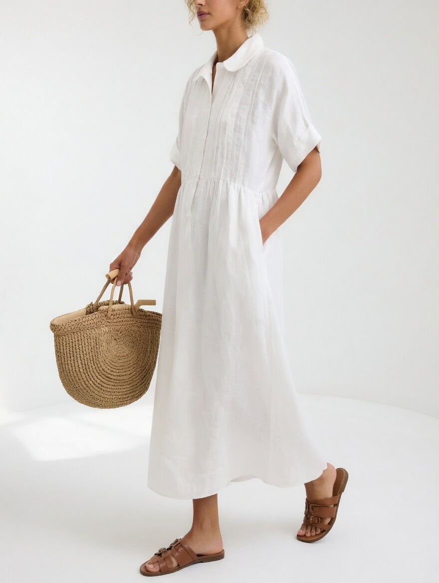 Lysandra | The Breezy All-Day Shirt Dress