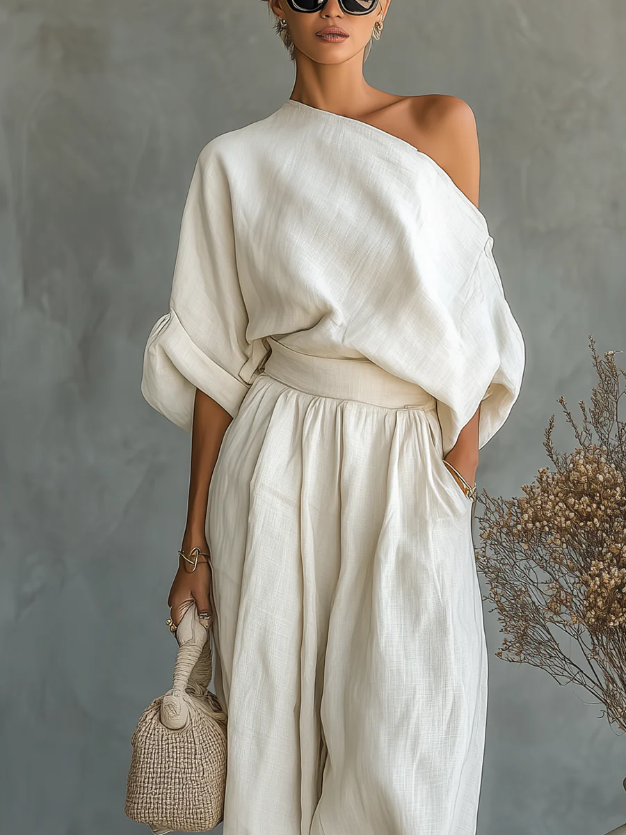 Laura | Off-Shoulder Two-Piece Set