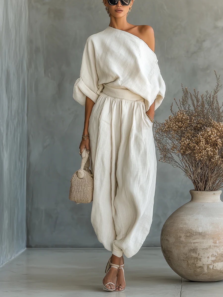 Laura | Off-Shoulder Two-Piece Set