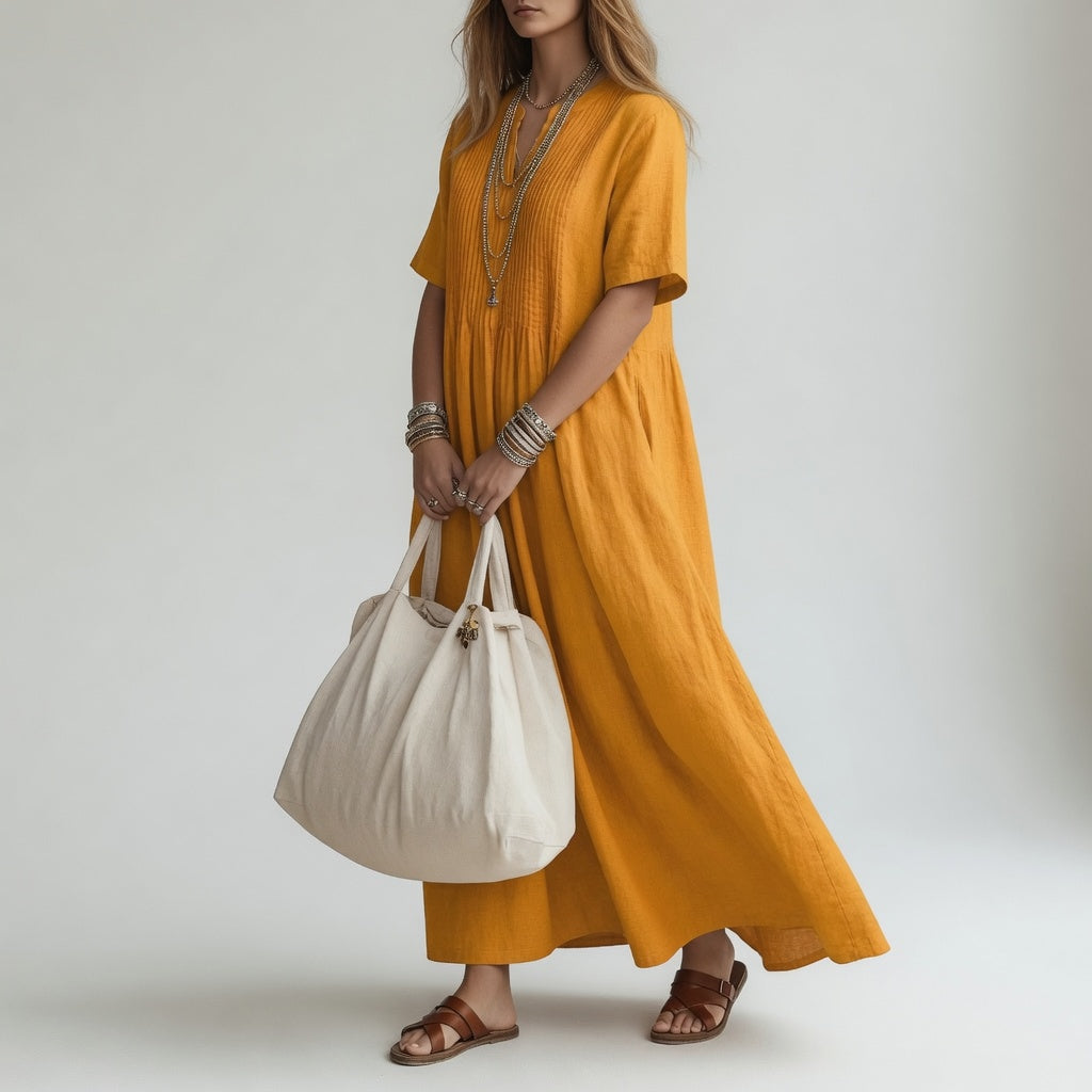 Petra | The Breezy V-Neck All-Day Maxi