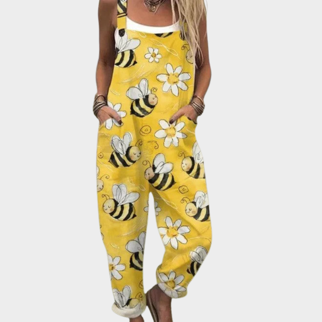 Frances | Printed Comfort Jumpsuit