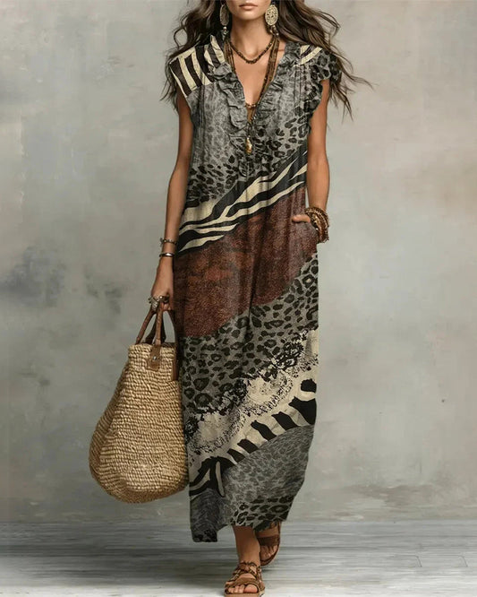 Josephine | The Free-Spirit V-Neck Dress