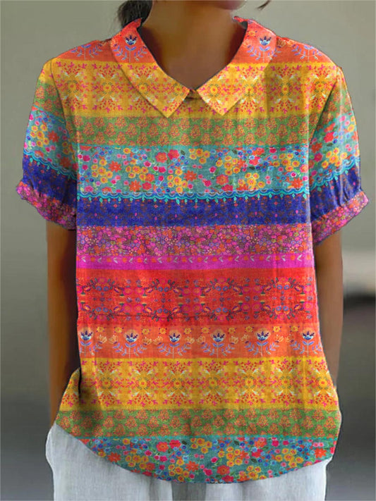 Maya | Floral Flattering Shirt