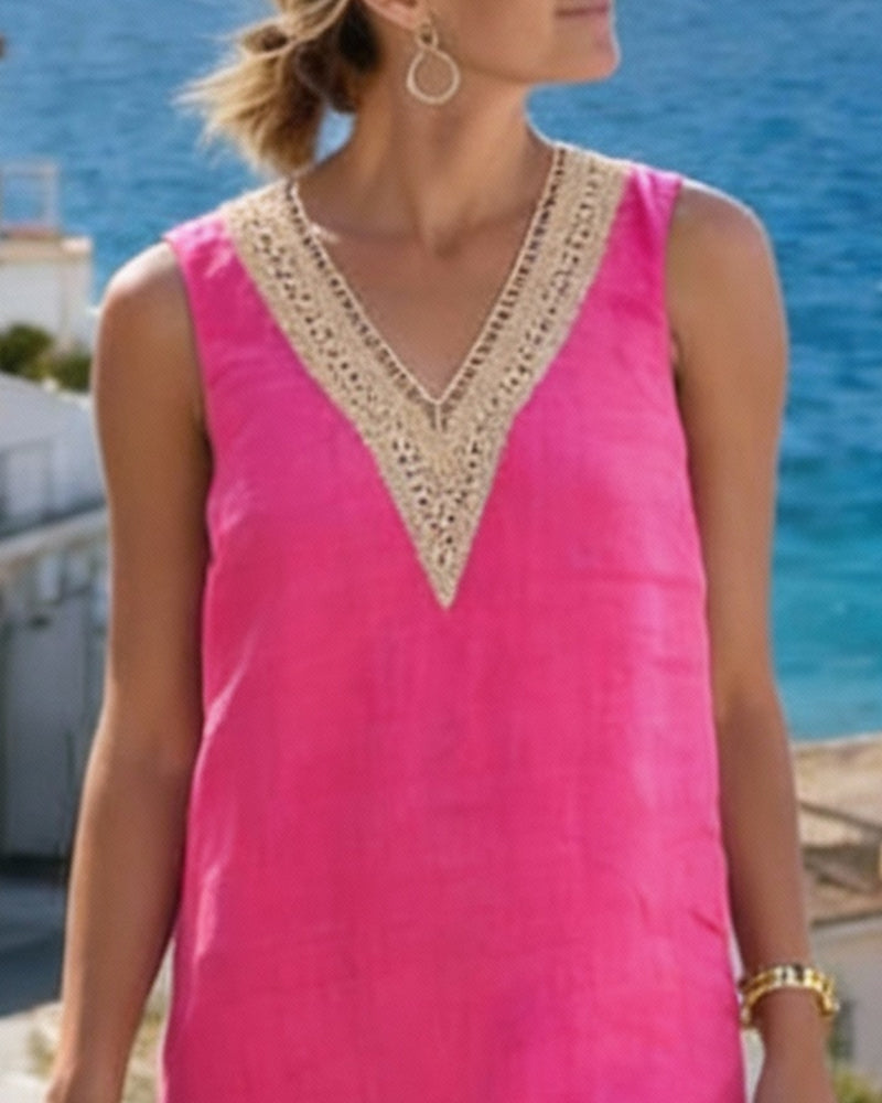 Claire | The Elegant Sleeveless Lace Dress