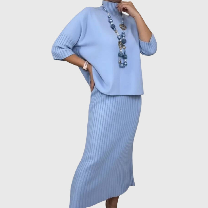 Debora | The Ribbed All-Day Midi Set
