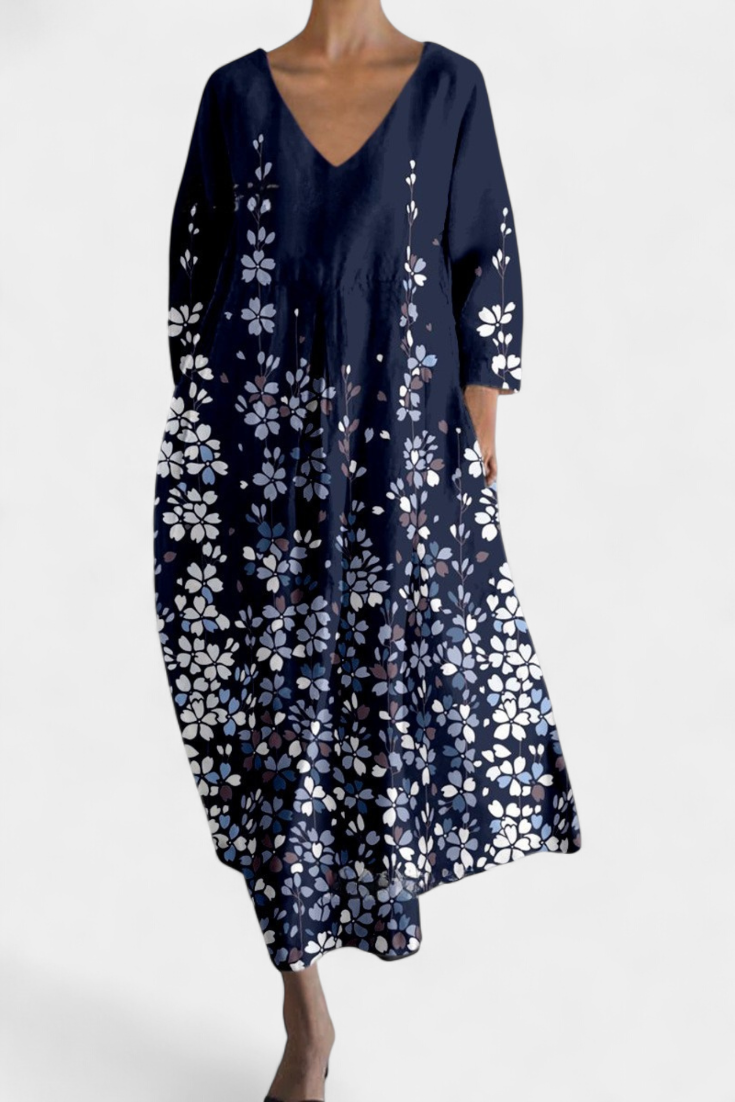 Joan | Comfortable V-neck Dress