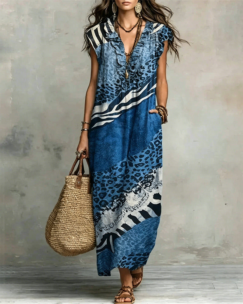 Josephine | The Free-Spirit V-Neck Dress