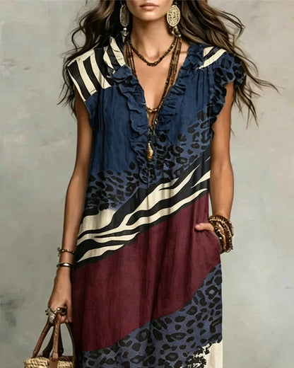 Josephine | The Free-Spirit V-Neck Dress