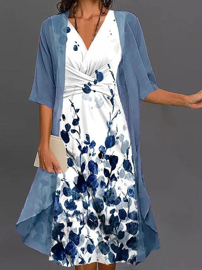 Lucille | Flowy Wrap Dress