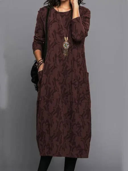 Vivian | Flattering Midi Dress With Pockets